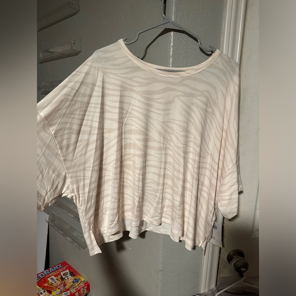 Zebra Old Navy Athletic Shirt